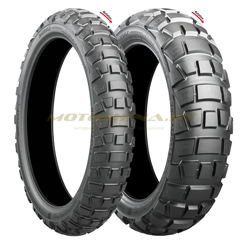 Bridgestone 110/80 B 19 59Q TL AX41R DOT23