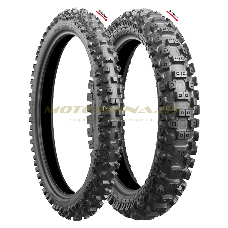 Кроссовая шина Bridgestone 70/100 -19 X30F 42M TT